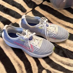 Nike Blue and White Athletic Shoes